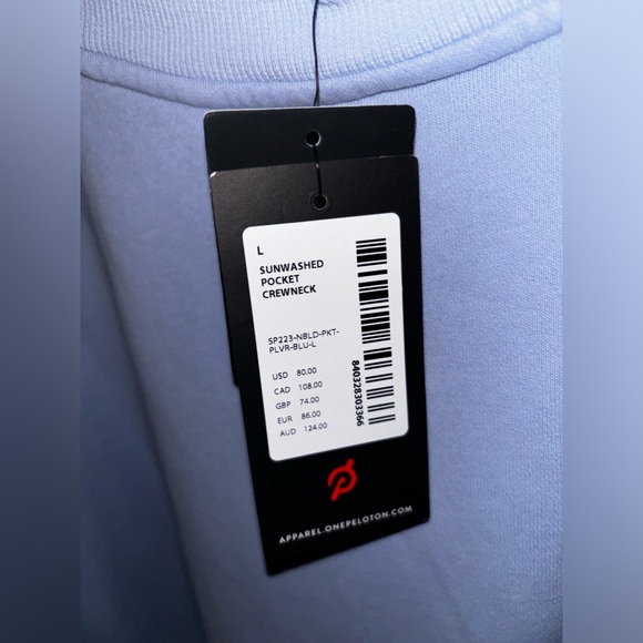 Peloton Sunwashed Pocket Crewneck - Picture 7 of 9